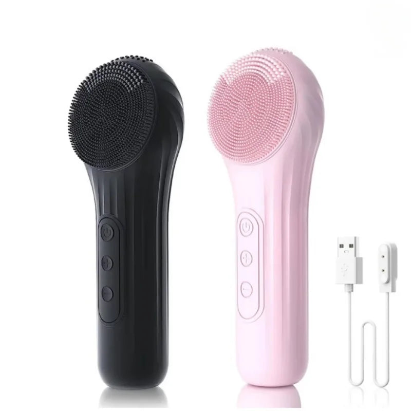 Sonic facial cleansing brush