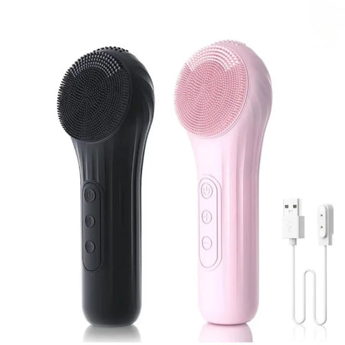 Sonic facial cleansing brush